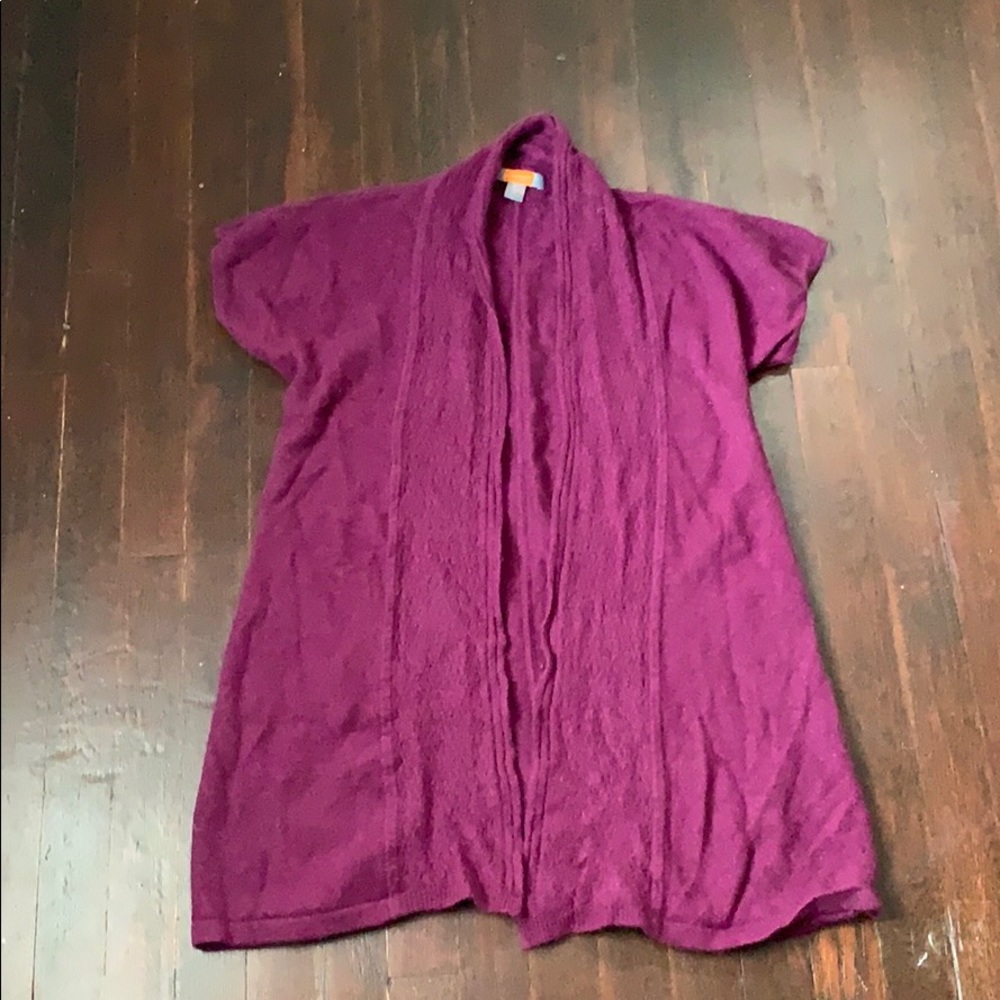 Cashmere Plum Sweater